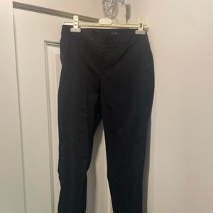 Long Tall Sally tight straight black dress pants size 12.